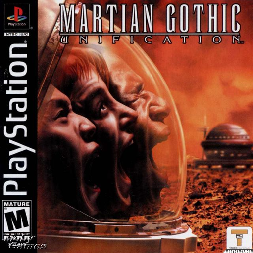 Martian Gothic Unification box art for Playstation